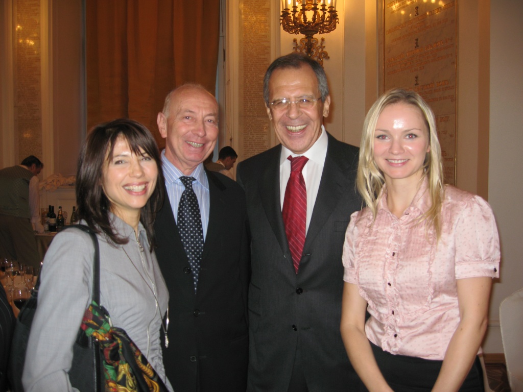 с Сергеем Лавровым