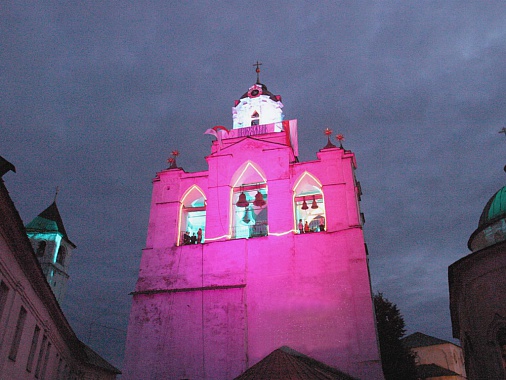 Ярославль. Звонница Спасо-Преображенского монастыря. Фото Сергея Метелицы