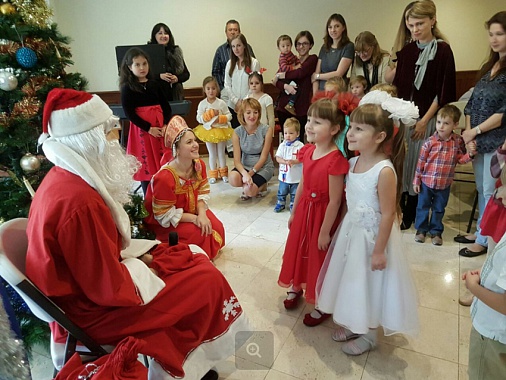 Новогодний утренник, 2016 год