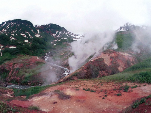 Камчатка. Долина гейзеров. Фото Николая Малышева